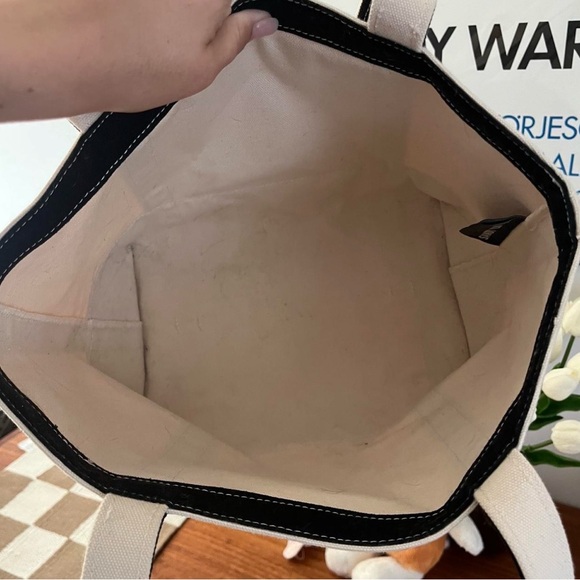 Baggu x Sandy Liang Canvas Small Heavyweight Boat Tote Coquette - Picture 2 of 2